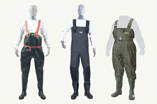 品番：ネオプレン胴付長靴）【ウエットスーツ素材！】ネオプレン胴付き