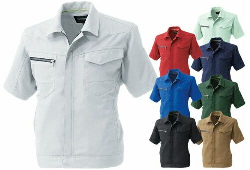 [春夏用]半袖ブルゾン