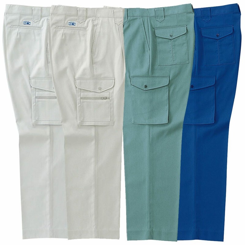 【抗菌防臭！】秋冬用・作業カーゴパンツ（ワンタック・帯電防止）