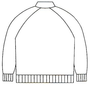 背中のイラスト画像