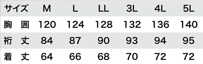 サイズ表