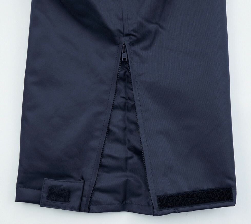 裾ファスナー＆面ファスナー