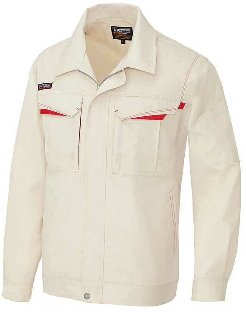 ベージュ×ワインレッド