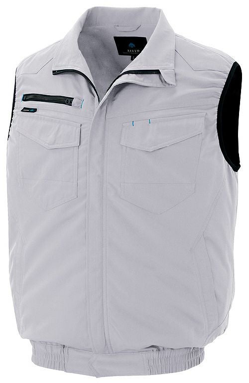 空調服(R) 作業ベスト(消臭)(軽量)(ストレッチ)(清涼感)(保冷剤