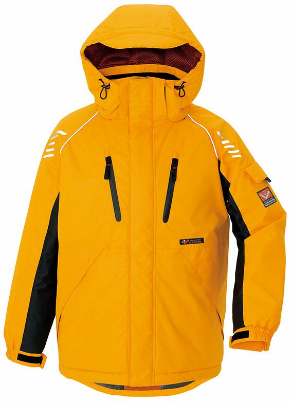 極寒マイナス30度対応！】作業用・防寒服コート(防風)(エコ商品)(反射