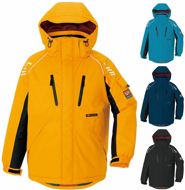 極寒マイナス30度対応！】作業用・防寒服コート(防風)(エコ商品)(反射