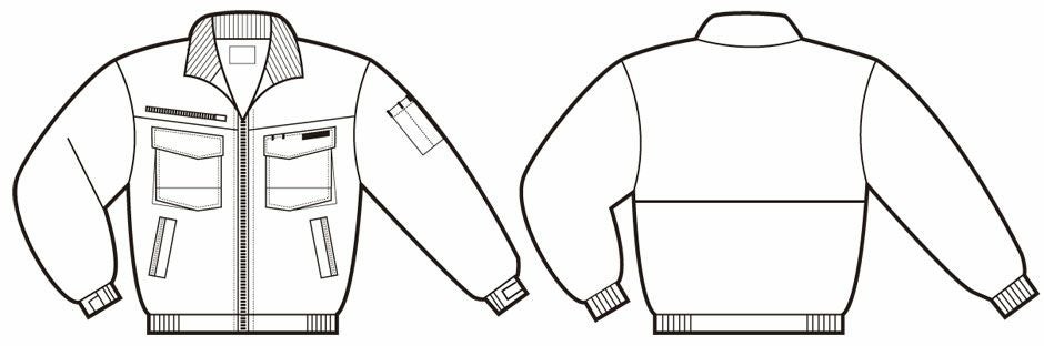 軽量！はっ水！】作業用防寒ジャンパー（裏アルミで魔法瓶効果の保温性