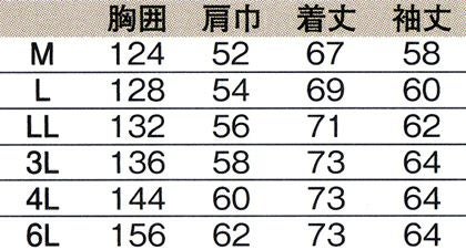 サイズ表