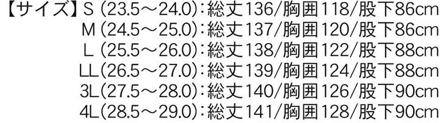 サイズ表