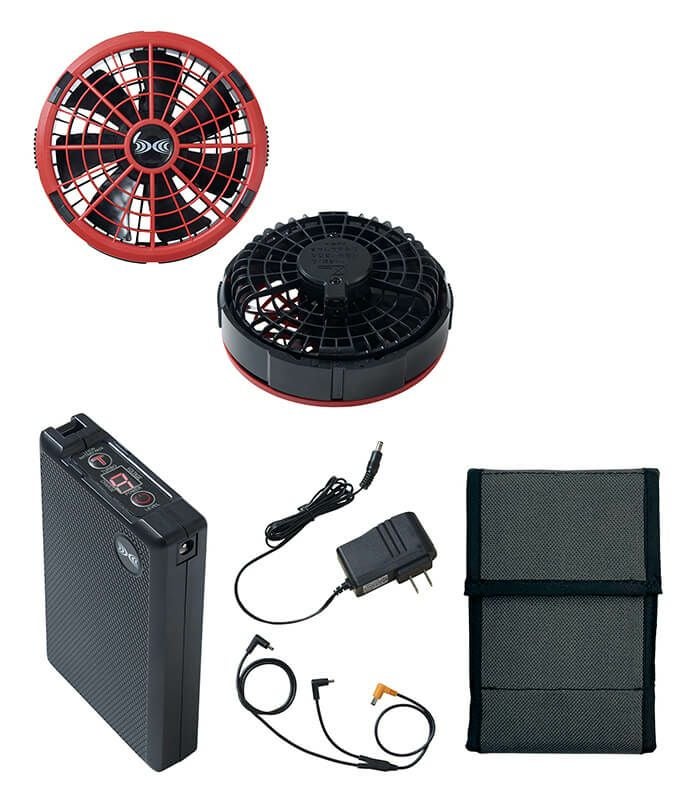 強力18V！2番目の強さ！】空調服(R) バッテリー付きスターターキット