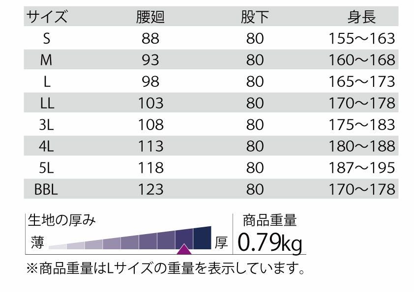 サイズ表