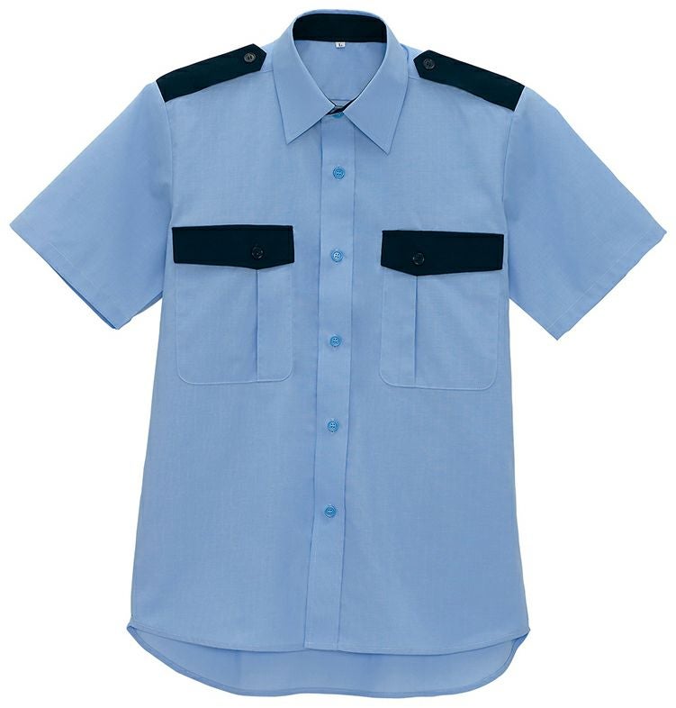 LASD CHP 制服 シャツ バッジセット 警備服・半袖シャツ [AZ-67036]│名入れロゴ・ネーム刺繍・オリジナル