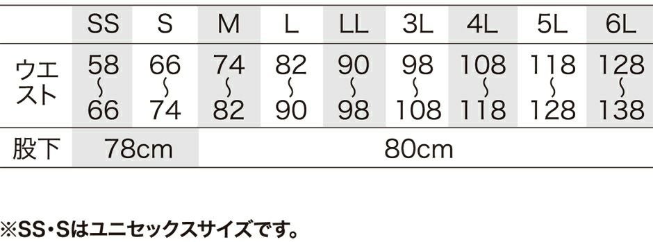 サイズ表