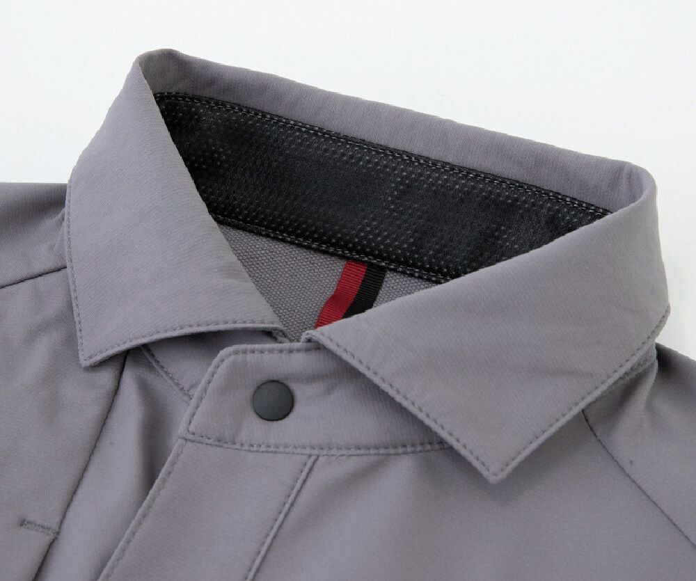 衿台メッシュワイドスプレッドカラー