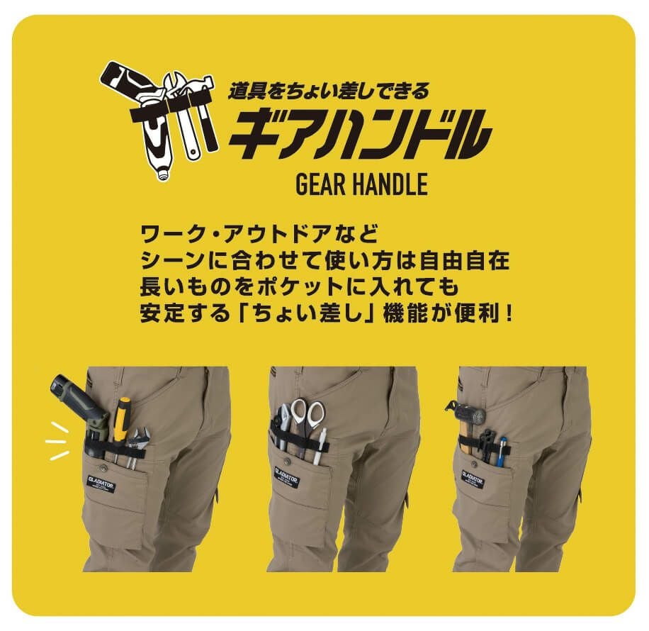 ギアハンドル