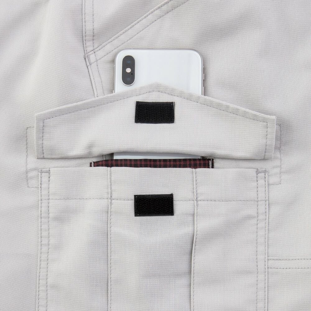 上から入るスマホポケット