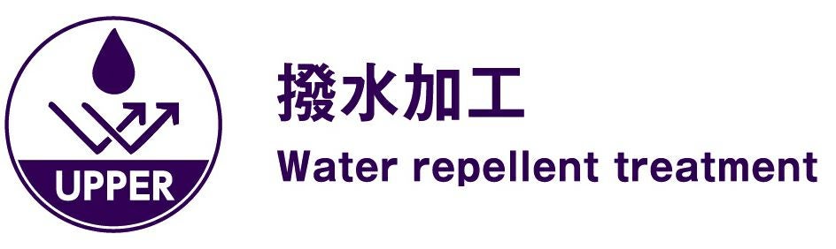 撥水加工表示