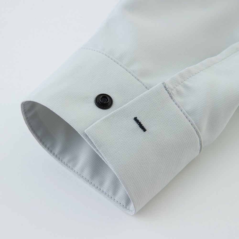 袖口隠しドットボタン