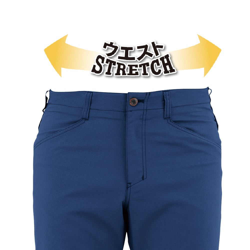 ウエストSTRETCH<br>ヨコ伸び約15%