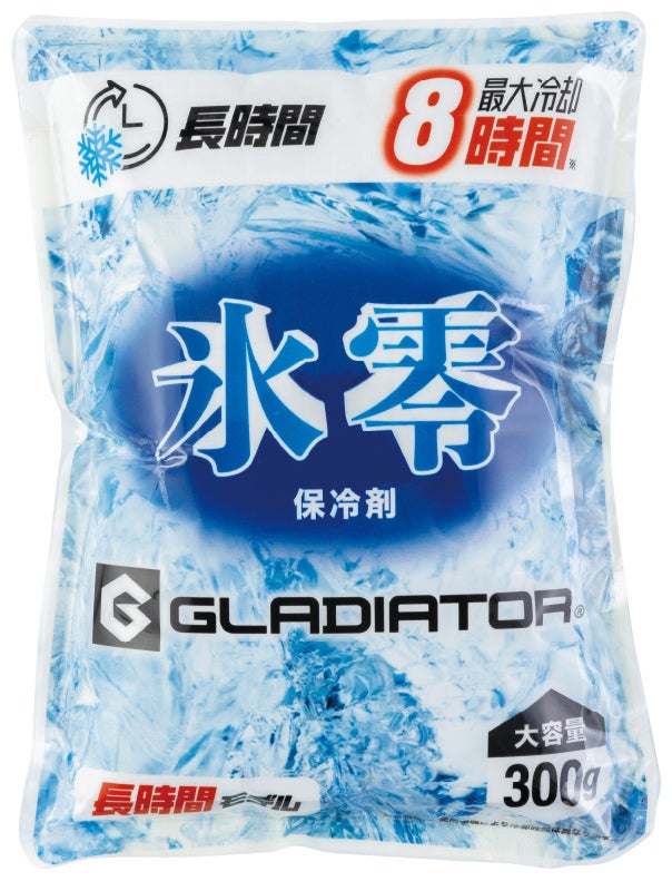 氷零0℃ 保冷剤 300g（1個）[CCS-GI-47031]<br>シルバー