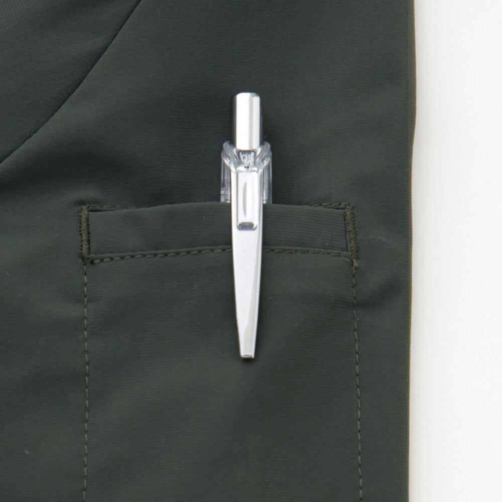 左袖ペン差し